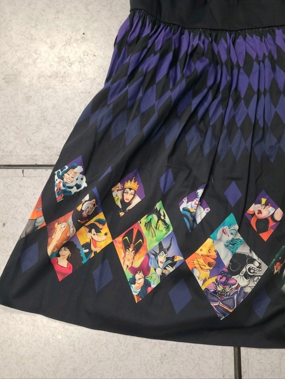 Disney Dress Shop Villains Tank Dress Dapper Days Halloween Good to be Bad - 1X - Picture 8 of 9